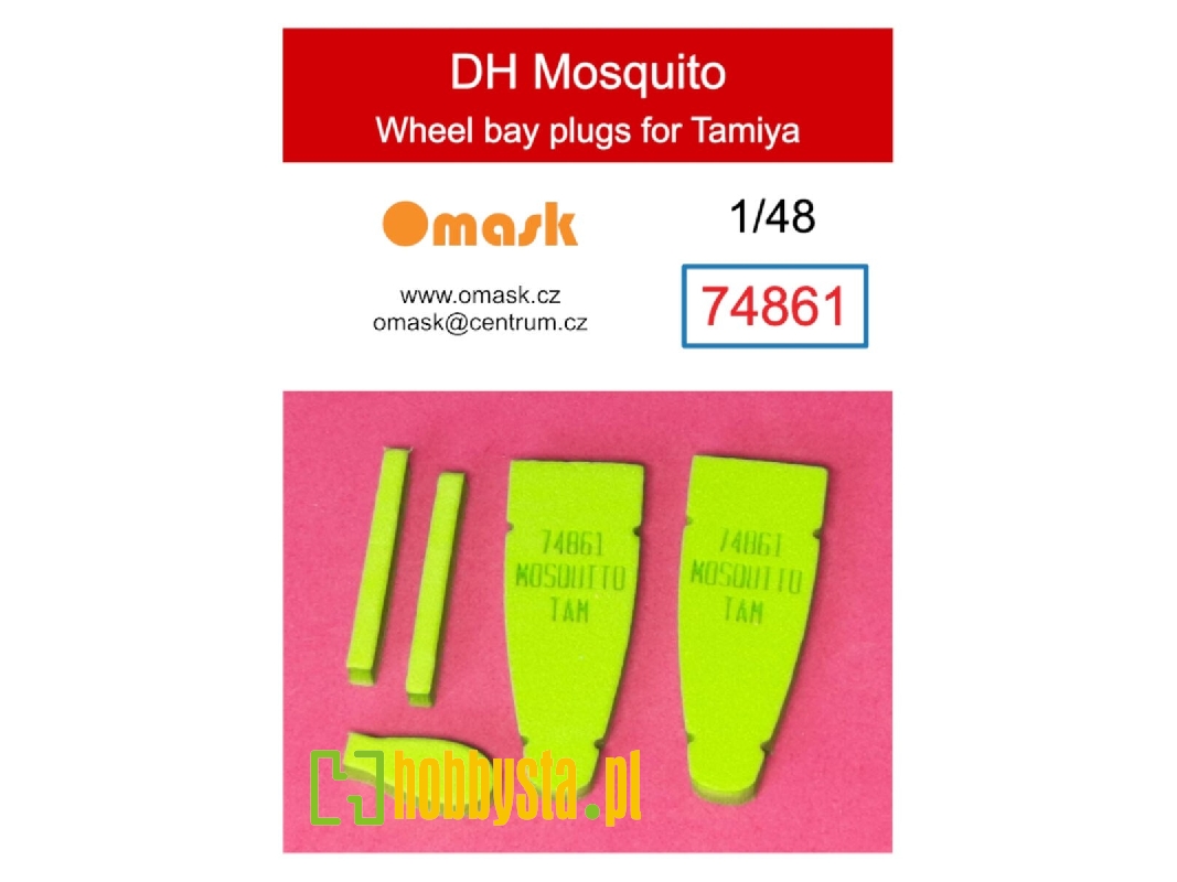 Dh Mosquito Wheel Bay Plugs (For Tamiya) - zdjęcie 1 Dh Mosquito Wheel Bay Plugs (For Tamiya) - zdjęcie 1