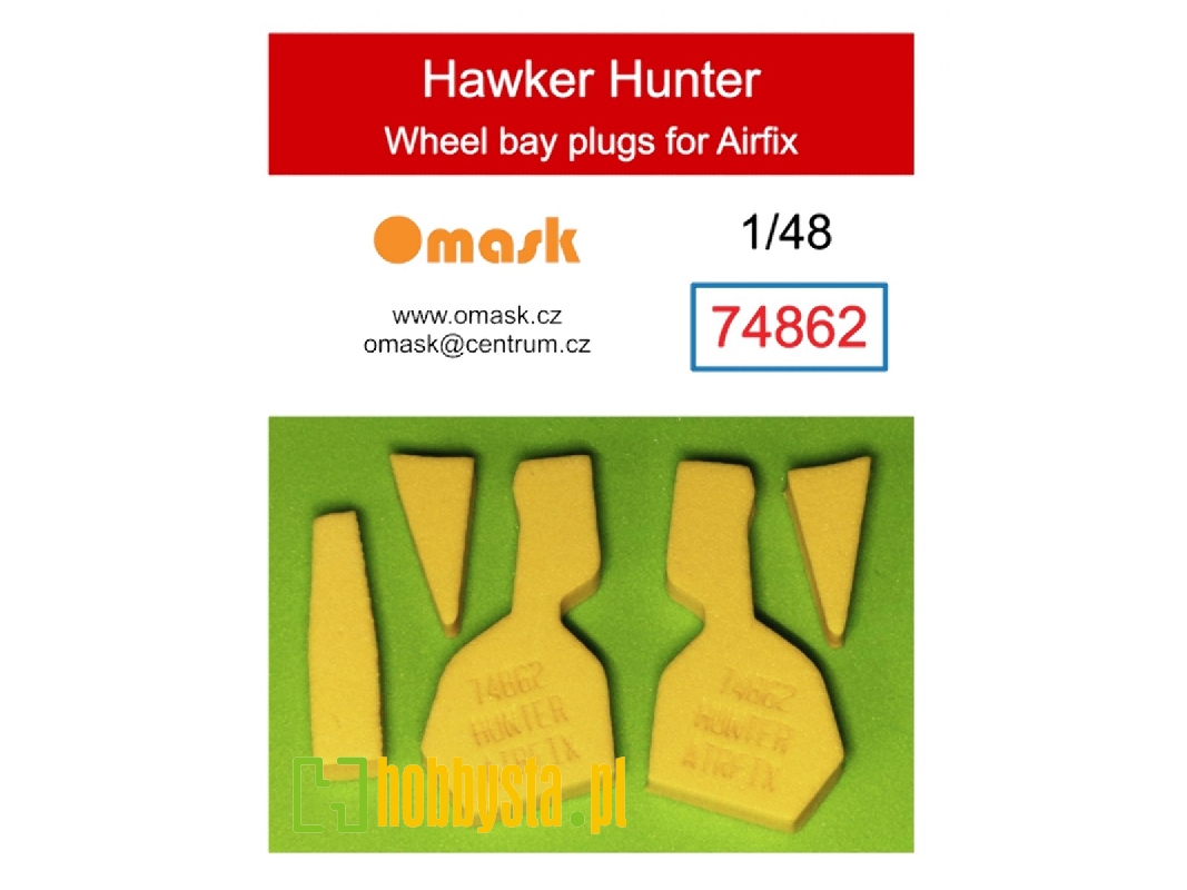 Hawker Hunter Wheel Bay Plugs (For Airfix) - zdjęcie 1