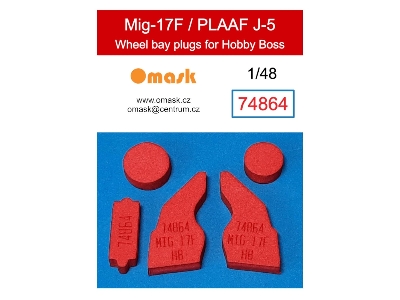 Mig-17f / Plaaf J-5 Wheel Bay Plugs (For Hobby Boss) - zdjęcie 1