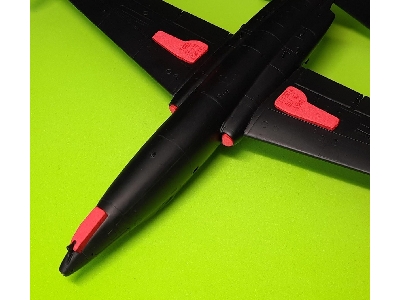 Cm 170 Fouga Magister Wheel Bay Plugs (For Kinetic/Heller) - zdjęcie 2