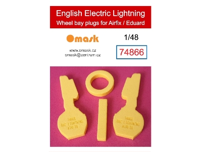 English Electric Lightning Wheel Bay Plugs (For Airfix/Eduard) - zdjęcie 1
