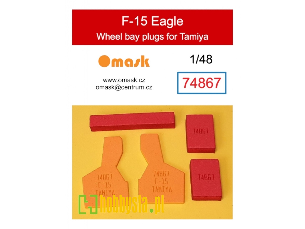 F-15 Eagle Wheel Bay Plugs (For Tamiya) - zdjęcie 1 F-15 Eagle Wheel Bay Plugs (For Tamiya) - zdjęcie 1