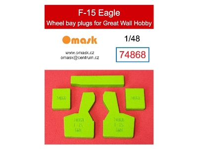 F-15 Eagle Wheel Bay Plugs (For Gwh) - zdjęcie 1