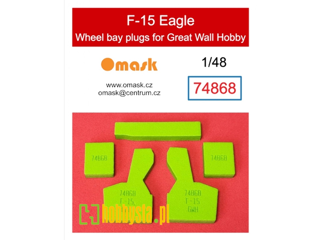 F-15 Eagle Wheel Bay Plugs (For Gwh) - zdjęcie 1 F-15 Eagle Wheel Bay Plugs (For Gwh) - zdjęcie 1
