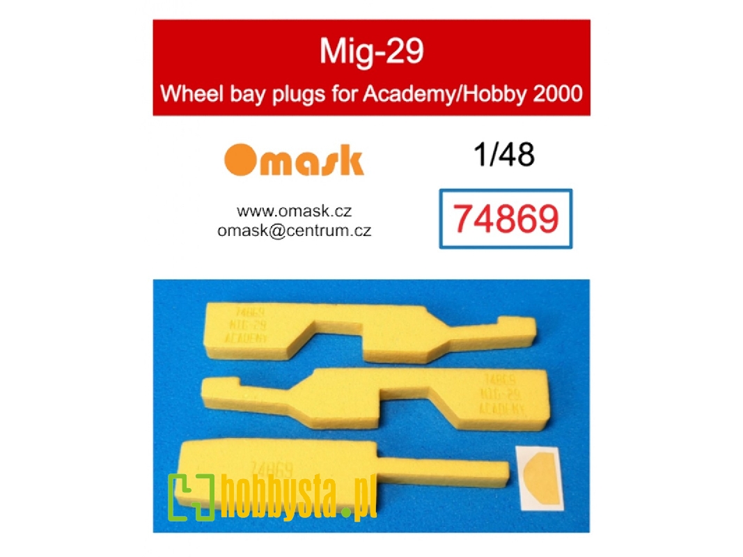 Mig-29 Wheel Bay Plugs (For Academy/Hobby 2000) - zdjęcie 1 Mig-29 Wheel Bay Plugs (For Academy/Hobby 2000) - zdjęcie 1