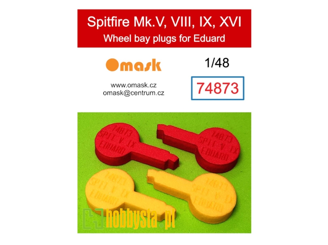 Spitfire Mk.V, Viii, Ix, Xvi Wheel Bay Plugs (For Eduard) - zdjęcie 1 Spitfire Mk.V, Viii, Ix, Xvi Wheel Bay Plugs (For Eduard) - zdjęcie 1