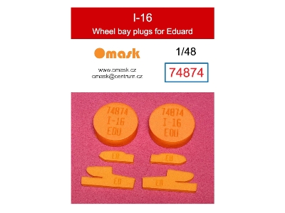 I-16 Wheel Bay Plugs (For Eduard) - zdjęcie 1