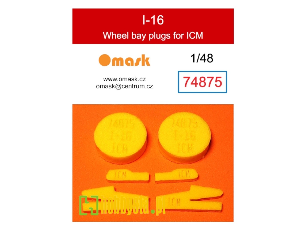 I-16 Wheel Bay Plugs (For Icm) - zdjęcie 1