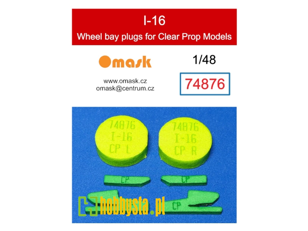 I-16 Wheel Bay Plugs (For Clear Prop Models) - zdjęcie 1 I-16 Wheel Bay Plugs (For Clear Prop Models) - zdjęcie 1