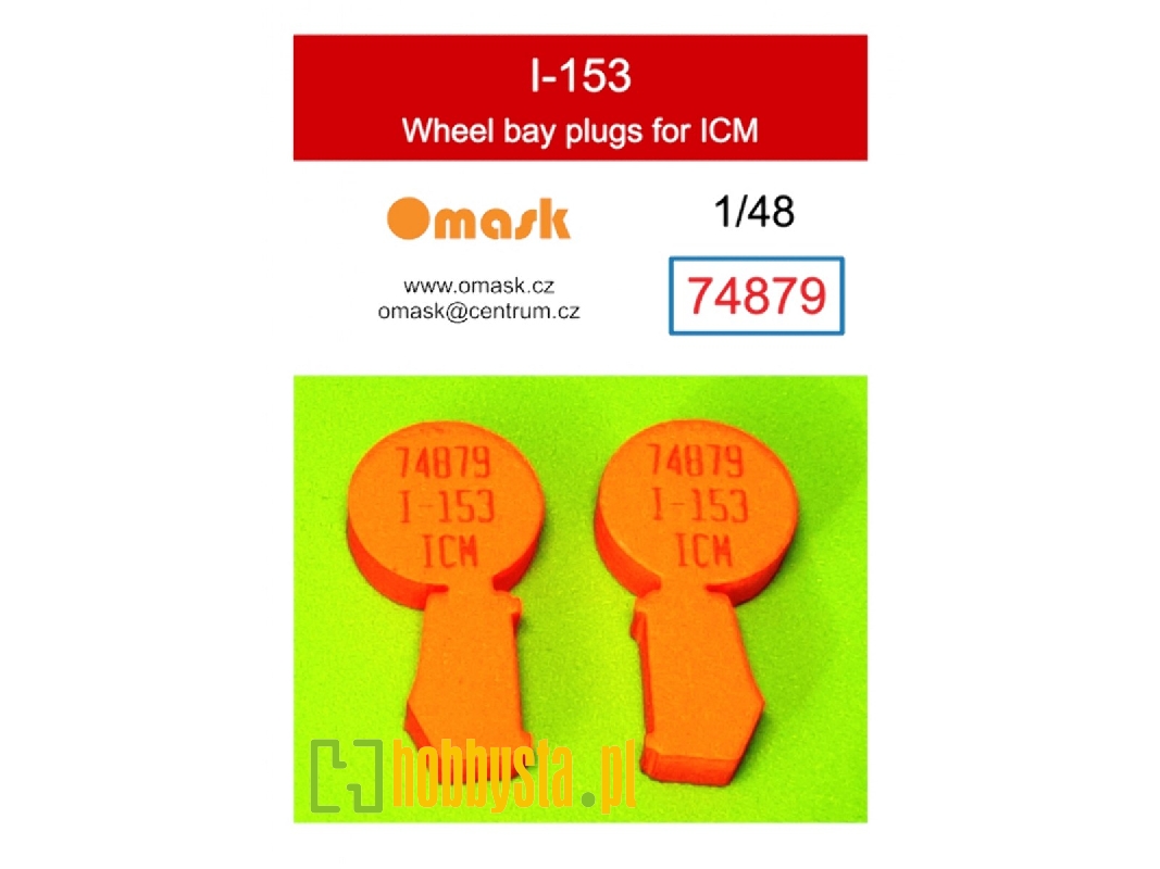 I-153 Wheel Bay Plugs (For Icm 48095, 48096, 48099) - zdjęcie 1 I-153 Wheel Bay Plugs (For Icm 48095, 48096, 48099) - zdjęcie 1