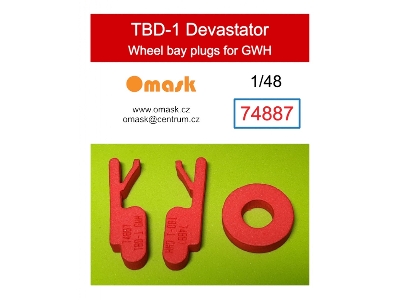 Tbd-1 Devastator Wheel Bay Plugs (For Gwh) - zdjęcie 1