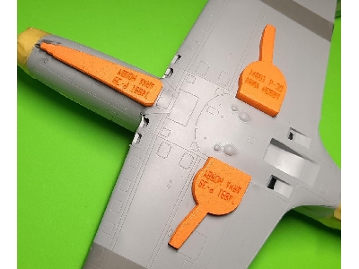 P-39 Airacobra Wheel Bay Plugs (For Arma Hobby) - zdjęcie 2