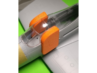 P-39 Airacobra Wheel Bay Plugs (For Arma Hobby) - zdjęcie 3
