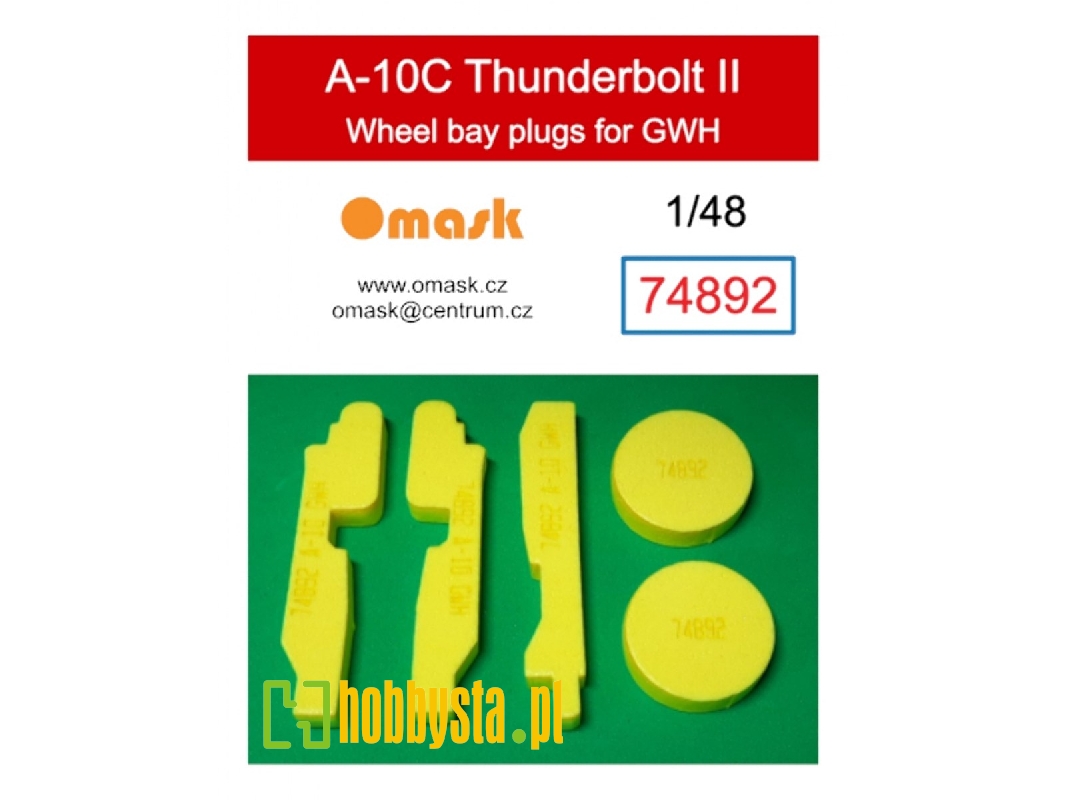 Fairchild A-10 C Thunderbolt Ii - Wheel Bay Plugs (For Gwh) - zdjęcie 1 Fairchild A-10 C Thunderbolt Ii - Wheel Bay Plugs (For Gwh) - zdjęcie 1