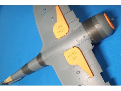 Hawker Tempest Mk.Ii - Wheel Bay Plugs (For Eduard) - zdjęcie 2