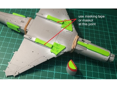 Douglas A-4 Skyhawk - Wheel Bay Plugs (For Magic Factory) - zdjęcie 2