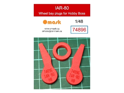 Iar-80 - Wheel Bay Plugs (For Hobby Boss) - zdjęcie 1