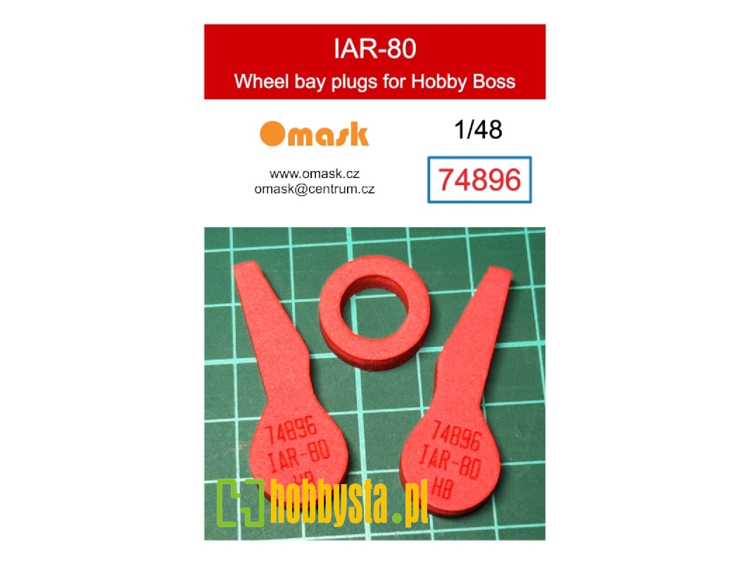 Iar-80 - Wheel Bay Plugs (For Hobby Boss) - zdjęcie 1 Iar-80 - Wheel Bay Plugs (For Hobby Boss) - zdjęcie 1