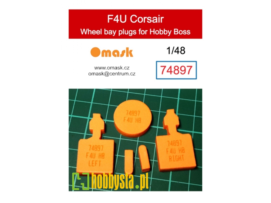 Vought F4u Corsair - Wheel Bay Plugs (For Hobby Boss) - zdjęcie 1 Vought F4u Corsair - Wheel Bay Plugs (For Hobby Boss) - zdjęcie 1