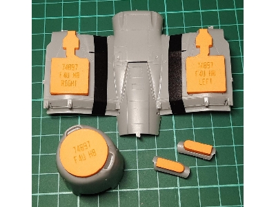Vought F4u Corsair - Wheel Bay Plugs (For Hobby Boss) - zdjęcie 2
