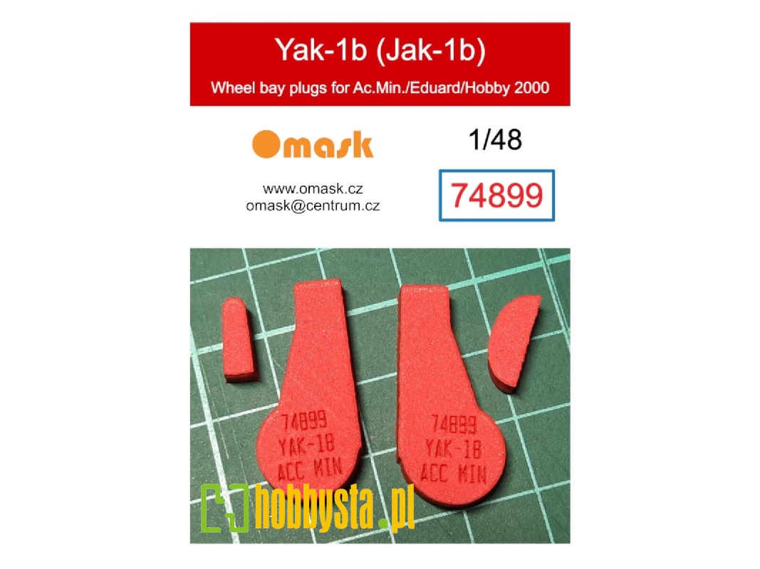 Yakovlev Jak-1b - Wheel Bay Plugs (For Accurate Miniatures / Eduard And Hobby 2000) - zdjęcie 1 Yakovlev Jak-1b - Wheel Bay Plugs (For Accurate Miniatures / Eduard And Hobby 2000) - zdjęcie 1