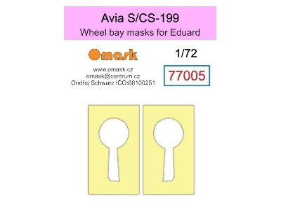 Avia S/Cs-199 Masks (For Eduard Kits) - zdjęcie 1