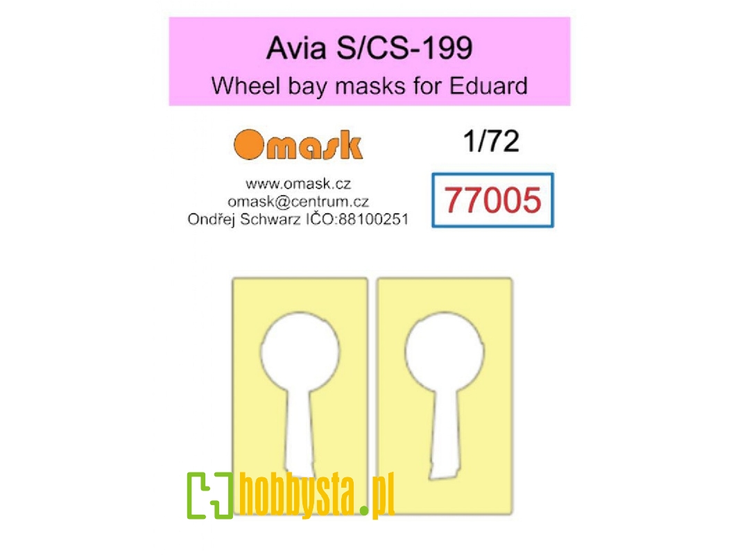 Avia S/Cs-199 Masks (For Eduard Kits) - zdjęcie 1