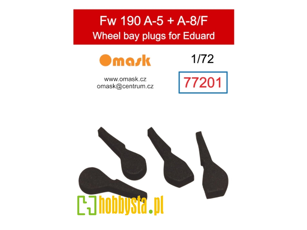 Focke-wulf Fw-190 A-5 / A-8 / F Wheel Bay Plugs (For Eduard Kits) - zdjęcie 1 Focke-wulf Fw-190 A-5 / A-8 / F Wheel Bay Plugs (For Eduard Kits) - zdjęcie 1