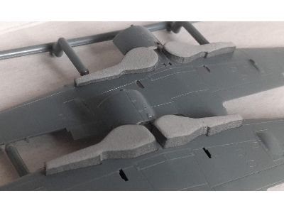 Focke-wulf Fw-190 A-5 / A-8 / F Wheel Bay Plugs (For Eduard Kits) - zdjęcie 3
