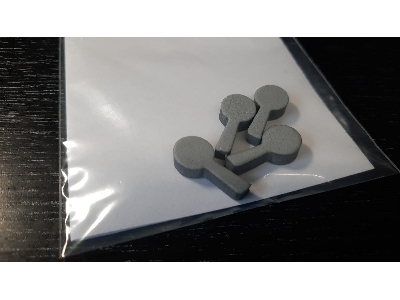 Avia S-199 / Cs-199 Wheel Bay Plugs (For Eduard Kits) - zdjęcie 2