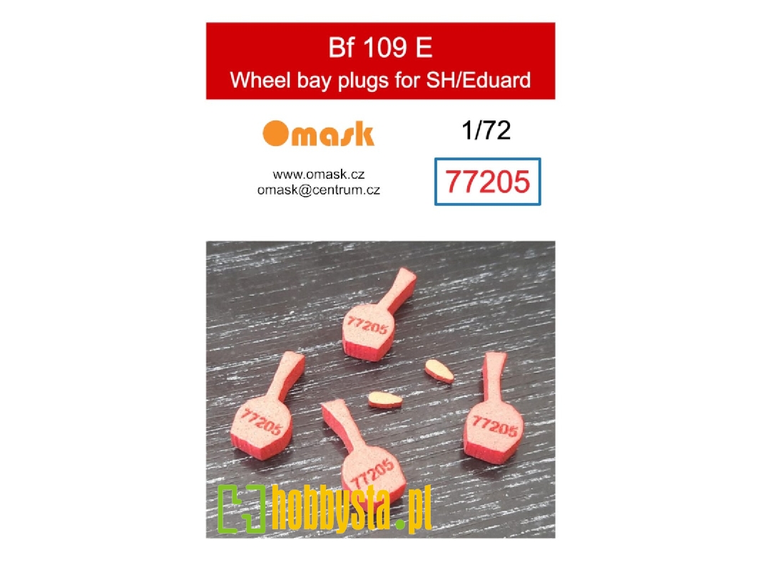 Messerschmitt Bf-109 E Wheel Bay Plugs (For Eduard / Special Hobby Kits) - zdjęcie 1 Messerschmitt Bf-109 E Wheel Bay Plugs (For Eduard / Special Hobby Kits) - zdjęcie 1