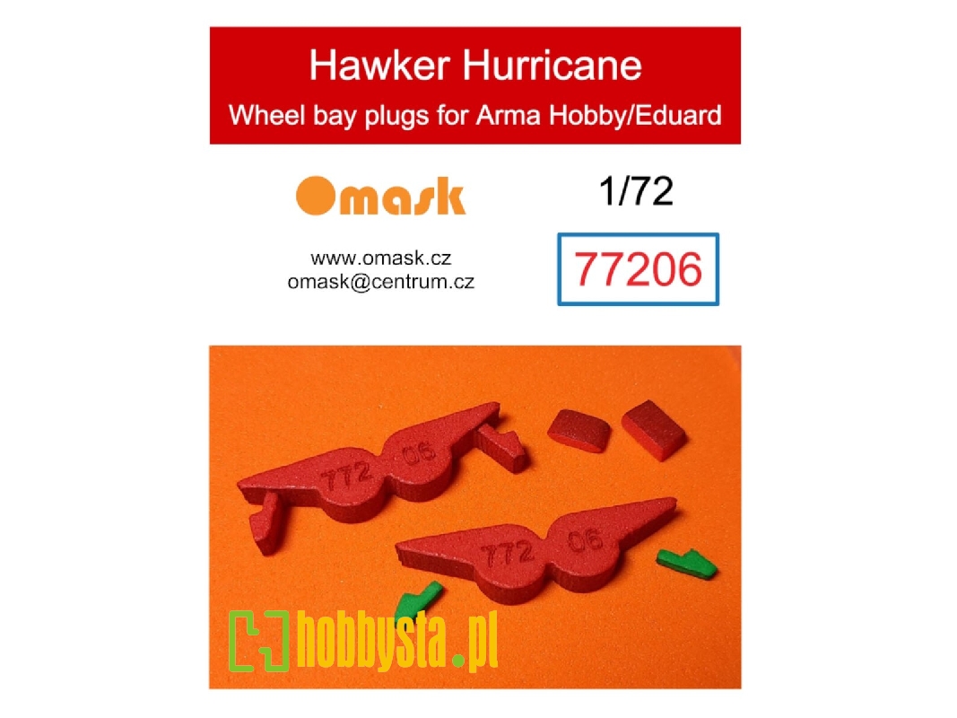 Hawker Hurricane Wheel Bay Plugs (For Eduard / Arma Hobby Kits) - zdjęcie 1 Hawker Hurricane Wheel Bay Plugs (For Eduard / Arma Hobby Kits) - zdjęcie 1