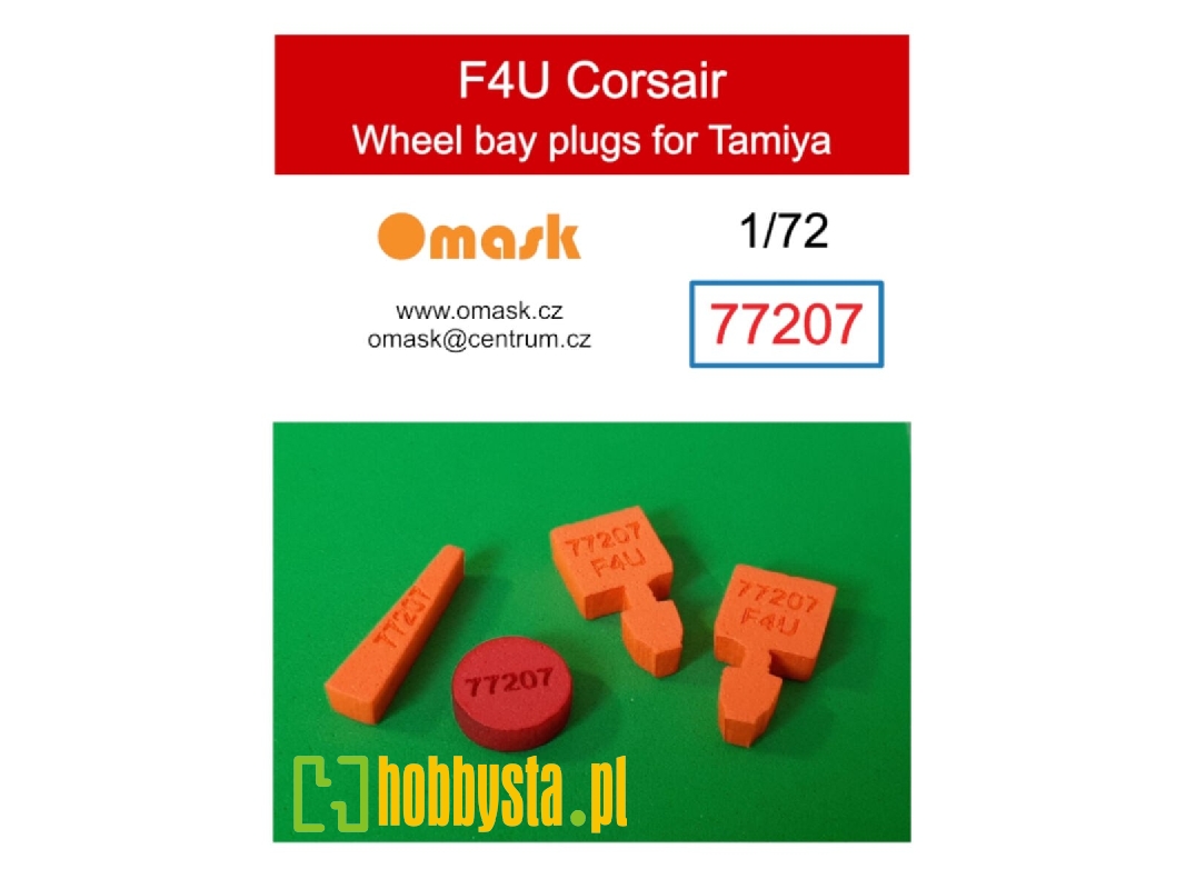 Vought F4u Corsair Wheel Bay Plugs (For Tamiya Kits) - zdjęcie 1 Vought F4u Corsair Wheel Bay Plugs (For Tamiya Kits) - zdjęcie 1