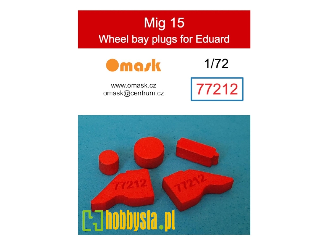 Mig 15 Wheel Bay Plugs (For Eduard) - zdjęcie 1 Mig 15 Wheel Bay Plugs (For Eduard) - zdjęcie 1