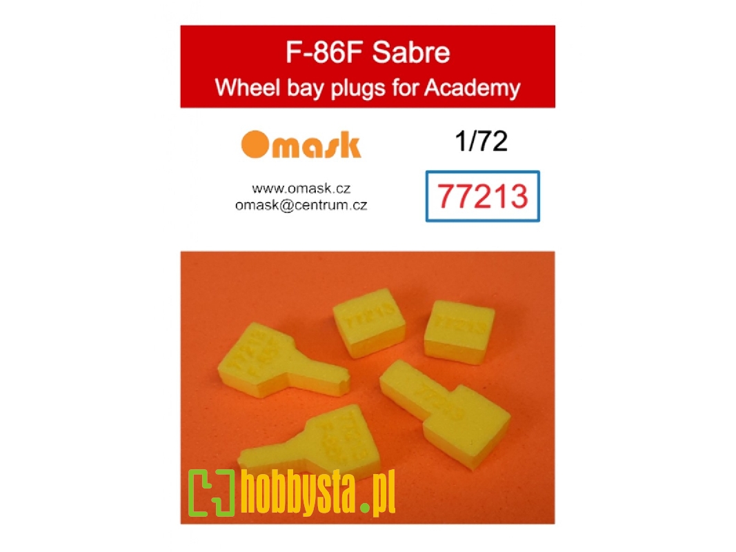 F-86f Sabre Wheel Bay Plugs (For Academy) - zdjęcie 1 F-86f Sabre Wheel Bay Plugs (For Academy) - zdjęcie 1