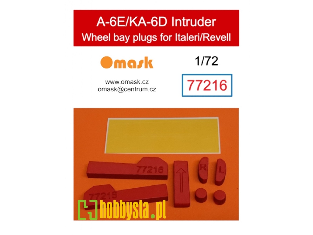 A-6e/Ka-6d Intruder Wheel Bay Plugs (For Italeri/Revell) - zdjęcie 1