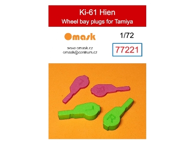 Ki-61 Hien Wheel Bay Plugs (For Tamiya) - zdjęcie 1