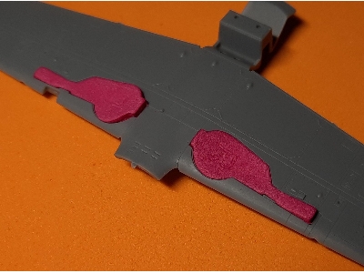 Ki-61 Hien Wheel Bay Plugs (For Tamiya) - zdjęcie 3