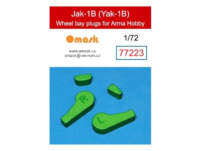 Jak-1b (Yak-1b) Wheel Bay Plugs (For Arma Hobby) - zdjęcie 1