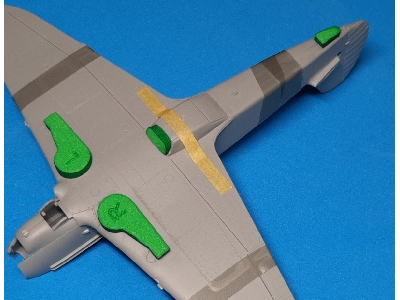 Jak-1b (Yak-1b) Wheel Bay Plugs (For Arma Hobby) - zdjęcie 2