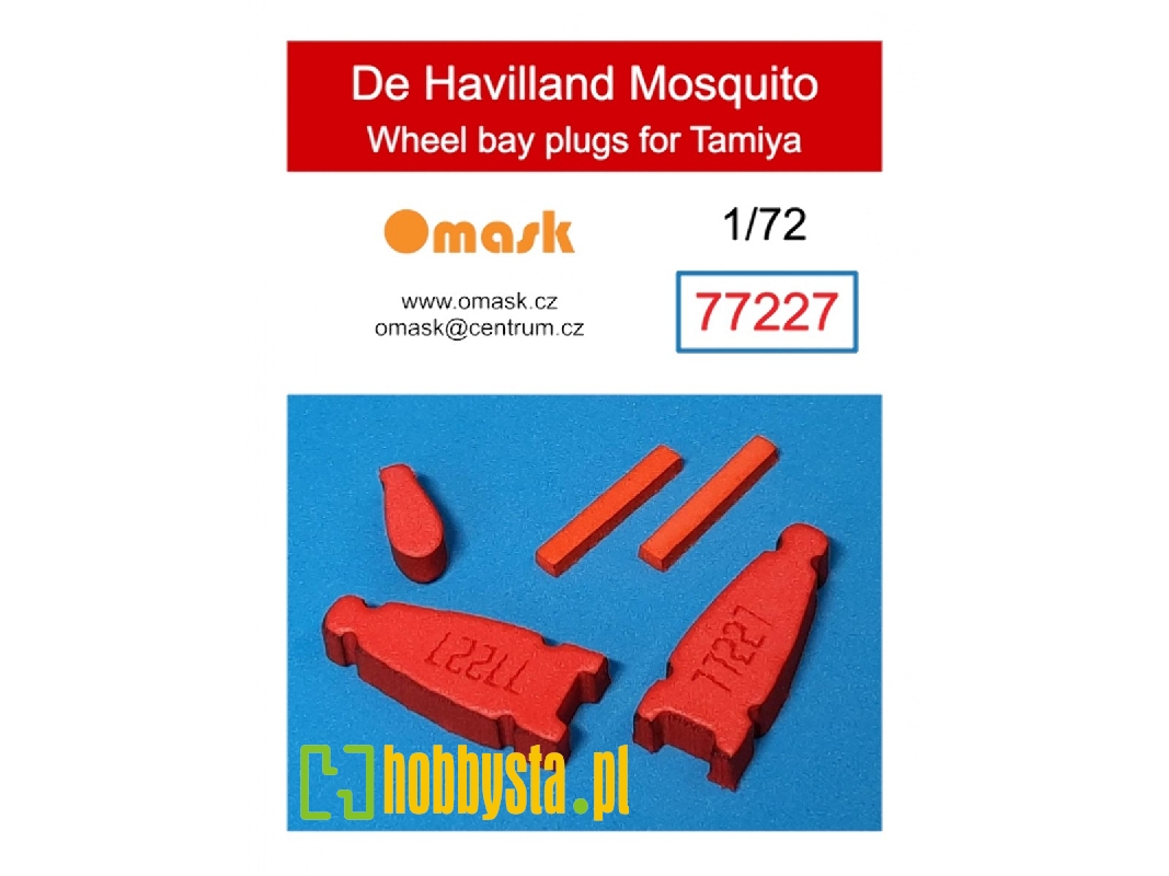De Havilland Mosquito Wheel Bay Plugs (For Tamiya 60747, 60753, 60765) - zdjęcie 1 De Havilland Mosquito Wheel Bay Plugs (For Tamiya 60747, 60753, 60765) - zdjęcie 1