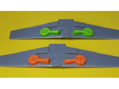 Bf 109 F/G/K Wheel Bay Plugs (For Az Model) - zdjęcie 2
