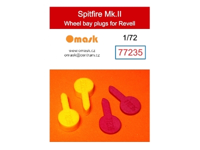 Spitfire Mk.Ii Wheel Bay Plugs (For Revell) - zdjęcie 1