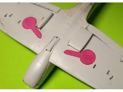 Spitfire Mk.Ii Wheel Bay Plugs (For Revell) - zdjęcie 2