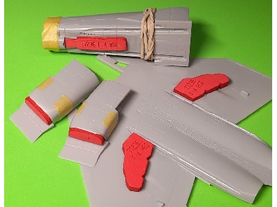 F-4 Phantom Wheel Bay Plugs (For Hasegawa) - zdjęcie 2
