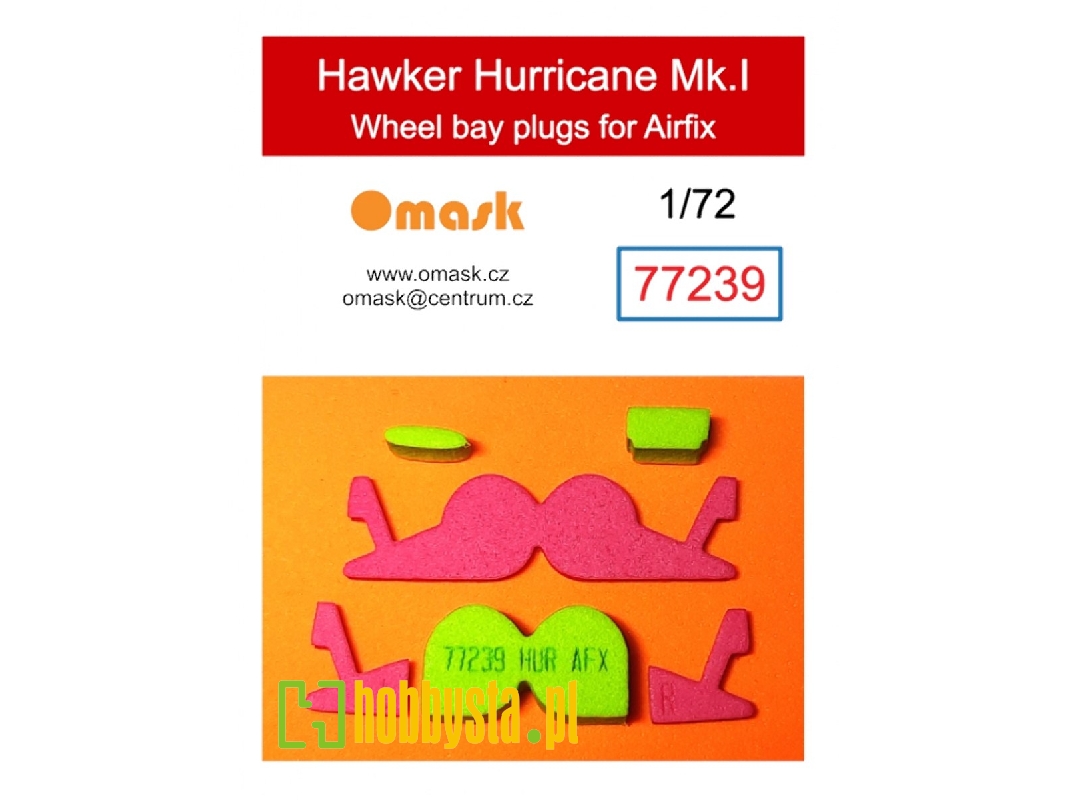 Hawker Hurricane Mk.I - Wheel Bay Plugs (For Airfix) - zdjęcie 1 Hawker Hurricane Mk.I - Wheel Bay Plugs (For Airfix) - zdjęcie 1