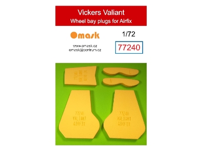 Vickers Valiant - Wheel Bay Plugs (For Airfix) - zdjęcie 1