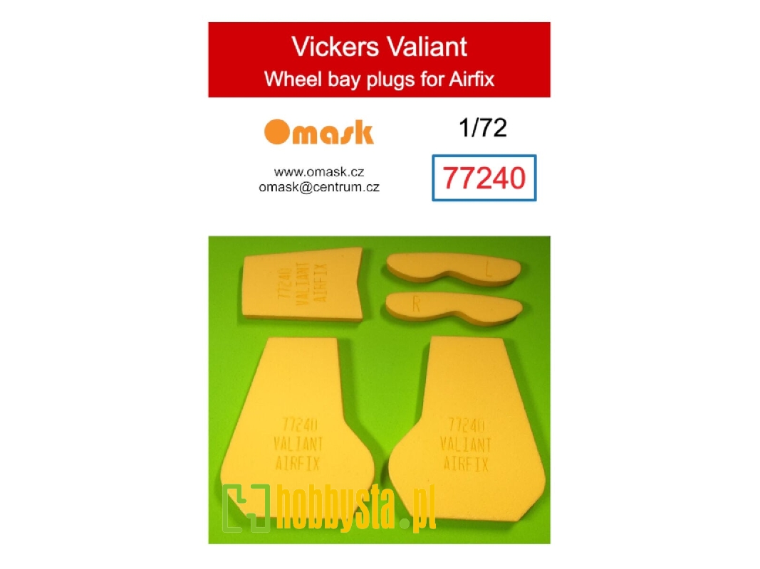 Vickers Valiant - Wheel Bay Plugs (For Airfix) - zdjęcie 1 Vickers Valiant - Wheel Bay Plugs (For Airfix) - zdjęcie 1