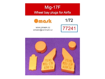 Mig-17 F - Wheel Bay Plugs (For Airfix) - zdjęcie 1