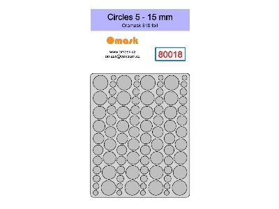 Circles 5-15mm (Oramask) - zdjęcie 1